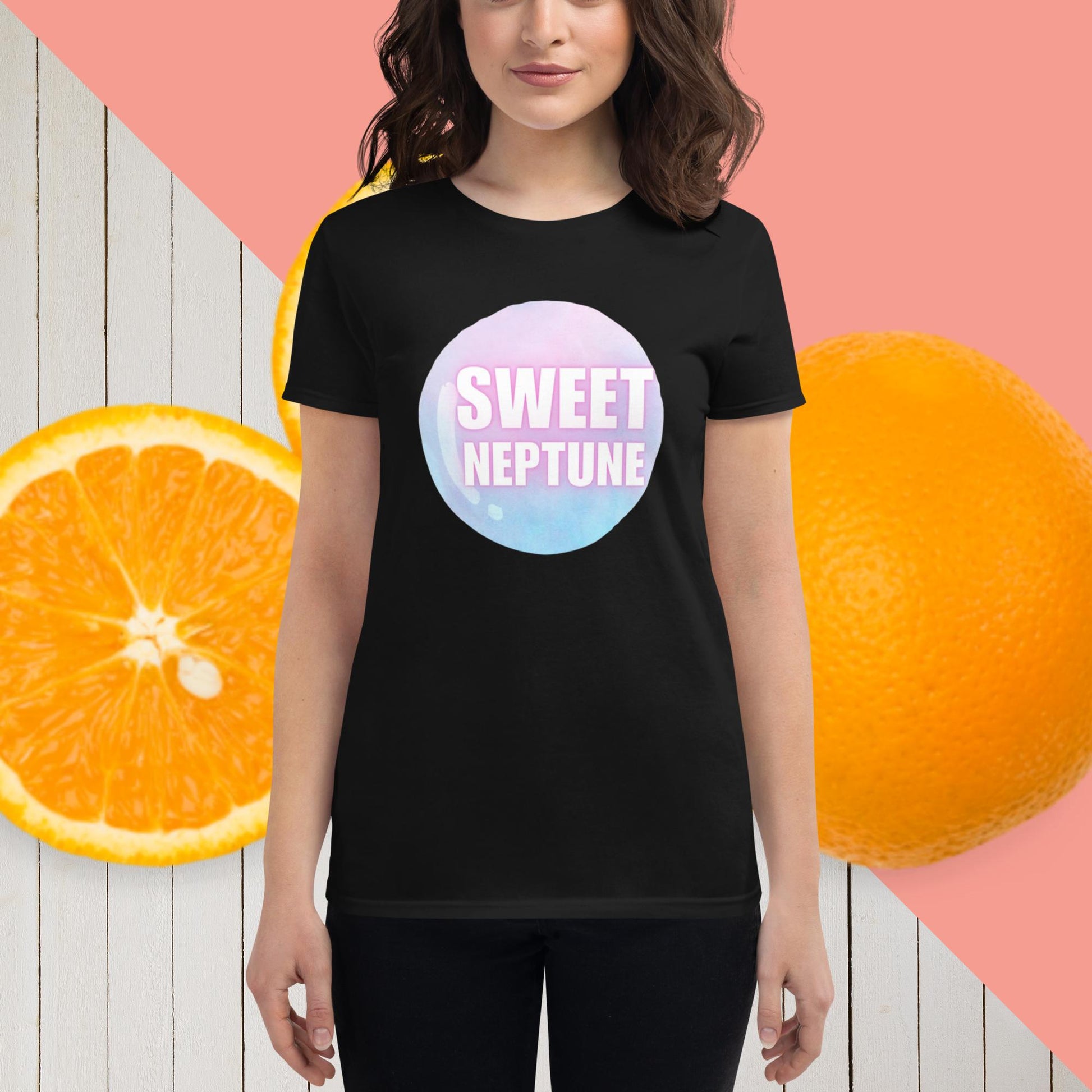 Women's short sleeve t-shirt - Sweet Neptune