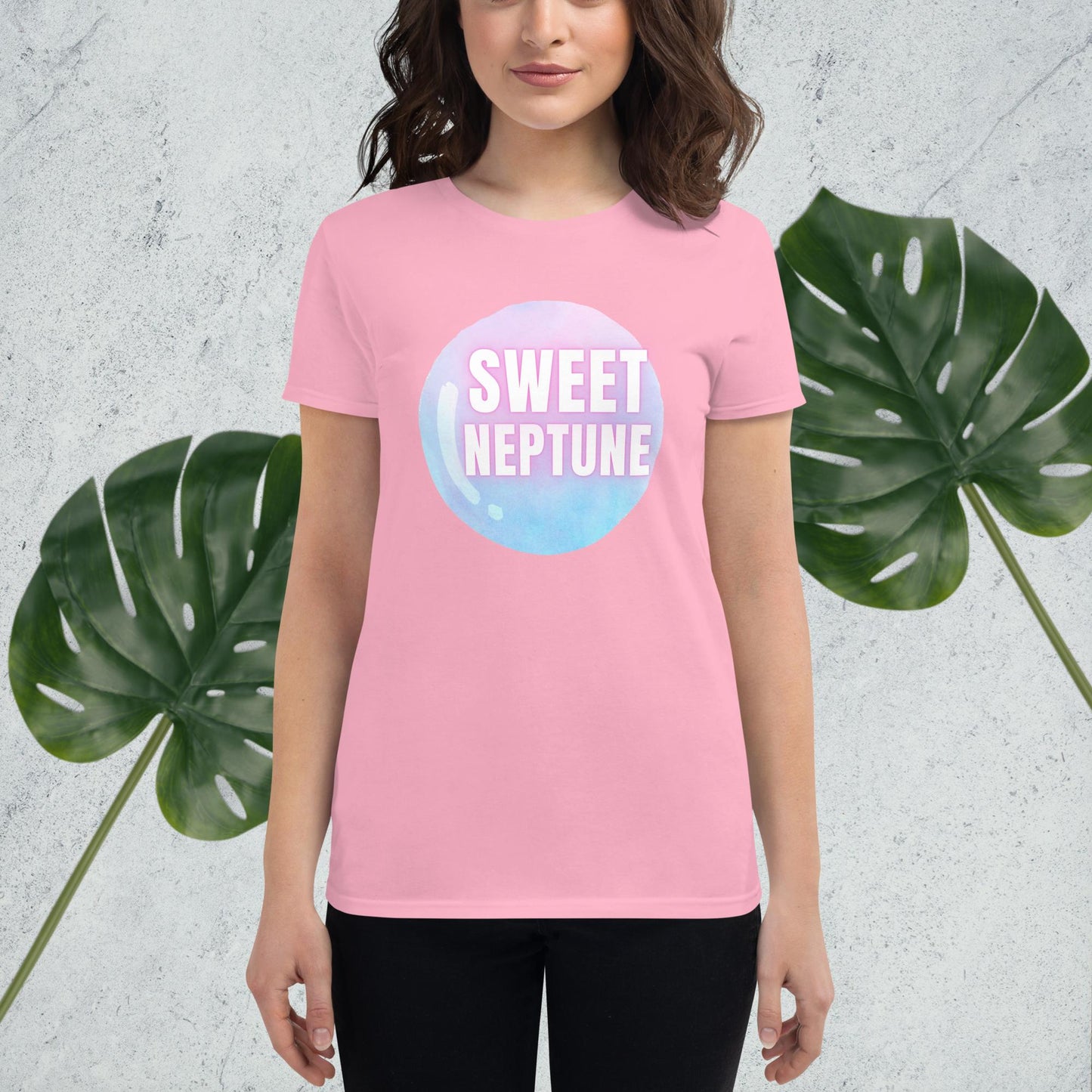Women's short sleeve t-shirt - Sweet Neptune