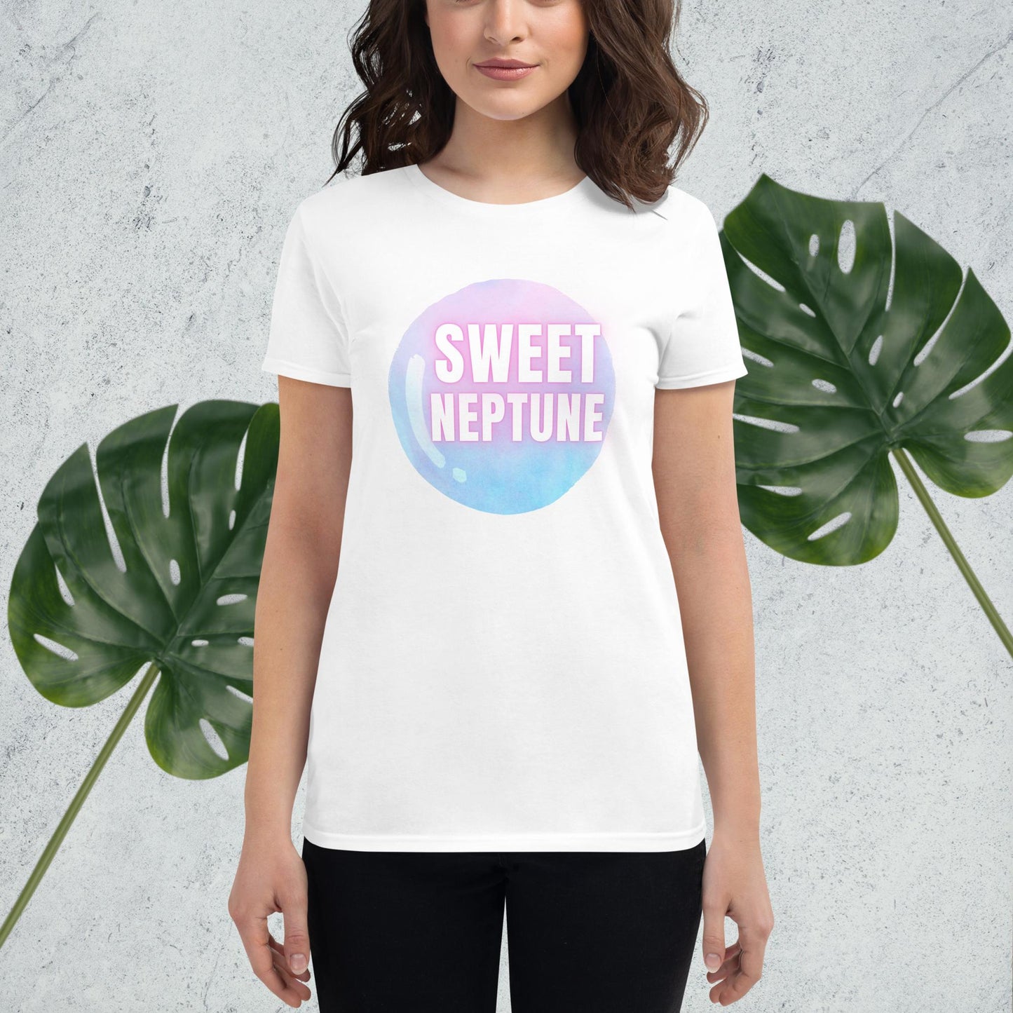 Women's short sleeve t-shirt - Sweet Neptune