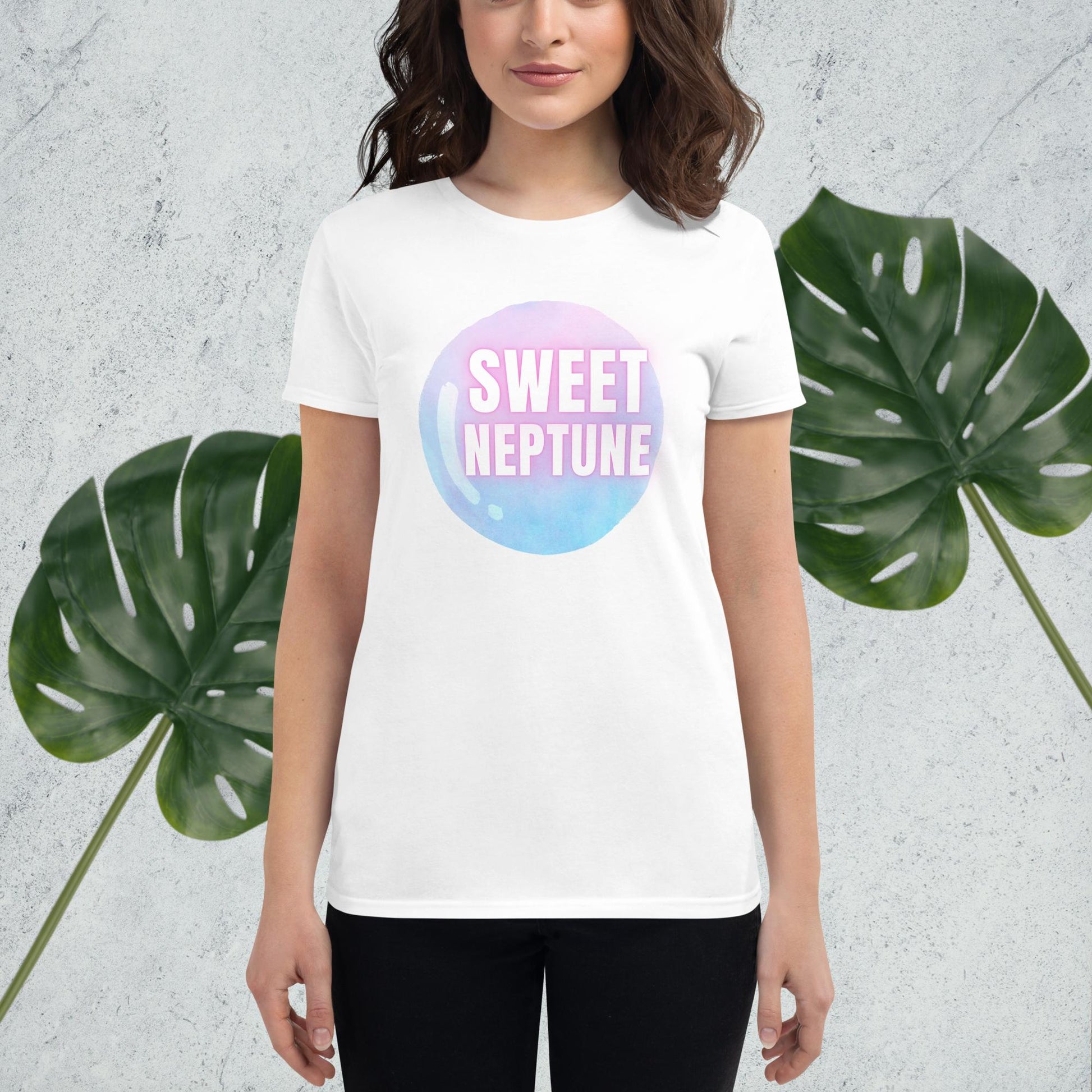 Women's short sleeve t-shirt - Sweet Neptune