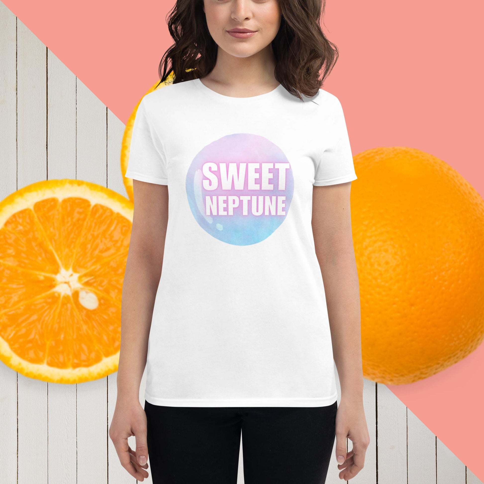 Women's short sleeve t-shirt - Sweet Neptune